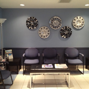 Waiting Room in A Tire Store
