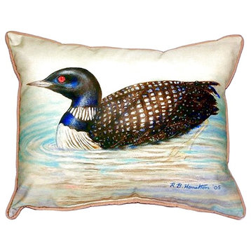 Loon Extra Large Zippered Pillow, 20"x24"