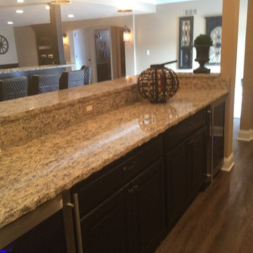 Island Lakes Traditional Finished Basement