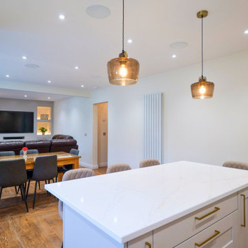 Grey Shaker Kitchen in Mickleover