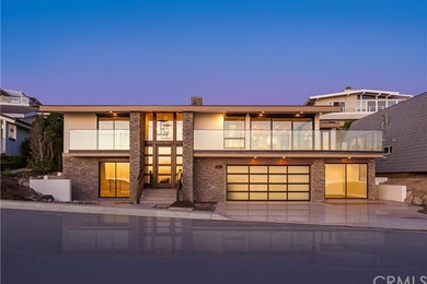 Example of a trendy exterior home design in Orange County