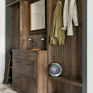 Rich Wood Mudroom