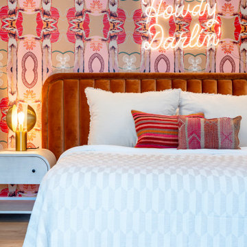 Graphic Western Guest Bedroom | Downtown Austin, TX
