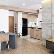 Houzz Tour: A Play of Lines and Curves Defines This New Home