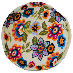 Mediterranean Floor Pillows And Poufs by Imports Decor Inc.