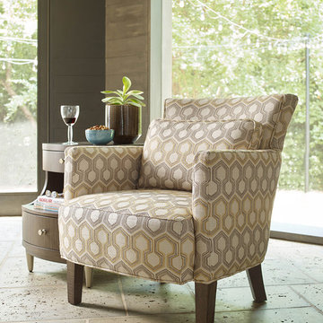 RACHAEL RAY HOME – SOHO ACCENT CHAIR – HONEYCOMB
