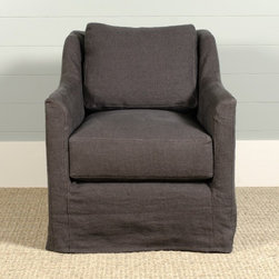 Dexter Mini Swivel Chair - Armchairs And Accent Chairs