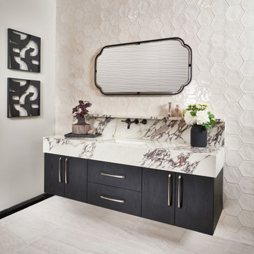 Spark Ivory Bathroom Wall Tile