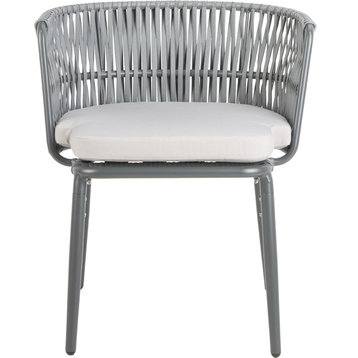 Kiyan Rope Chair (Set of 2) - Gray