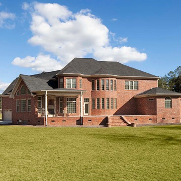 Phoenix Brick Home featuring Cavanal Thin Stone - North Carolina