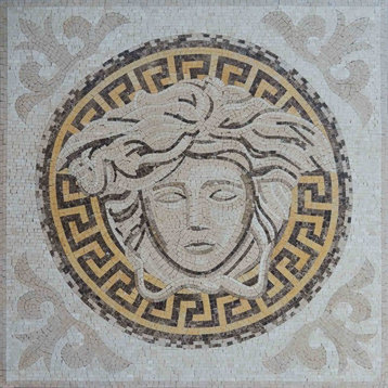 Mosaic Designs, Gianni Versace, 24"x24"