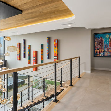Cloud Organic Glass Bubbles High Ceilings Living Room Chandelier.