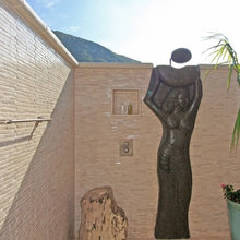 outside shower