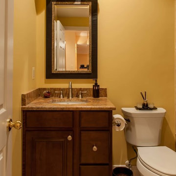 Basement Built for Entertainment in Clifton, Virginia