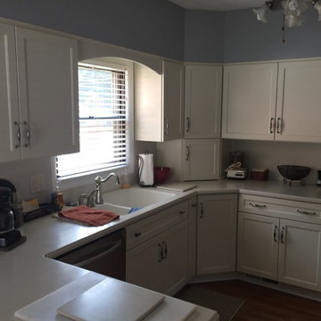 "Cotton" Painted Cabinetry