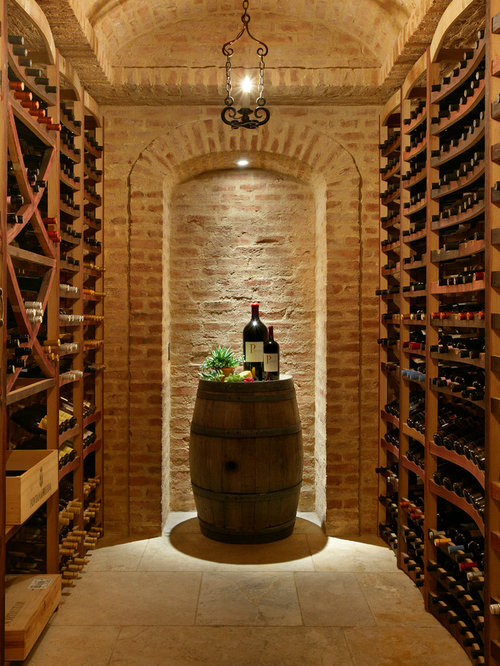 Natural Stone Wine Cellar Houzz