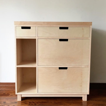Butcher's Block Cabinet