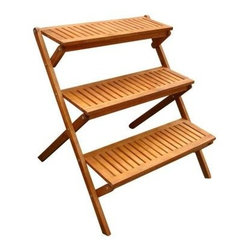 Vifah Teak Plant Stand - Plant Stands And Telephone Tables