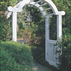 Custom York Arbor - Pergolas