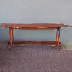 6&prime; organic mesquite console - Side Tables And End Tables