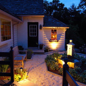 Ephrata Residence. Traditional romantic garden.
