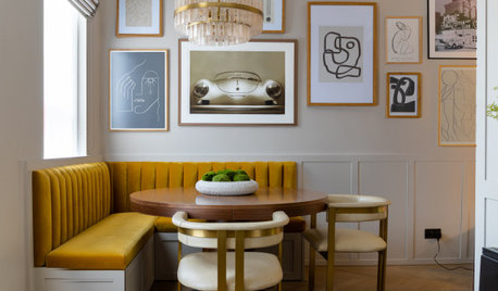 Houzz Tour: Warm Tones and Luxurious Surfaces in a City Townhouse