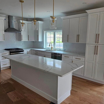 Quartz Kitchen Countertops Fabrication & Installation – Massachusetts