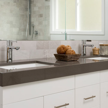 Warm Modern Bath