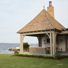 pool house/grill area
