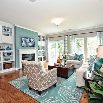 M/I Homes of Charlotte: Newport Model at Huntington Forest
