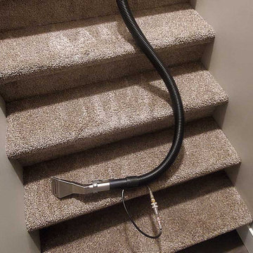 Urine Removal From Stairs in a House Located in Maple Ridge BC Canada