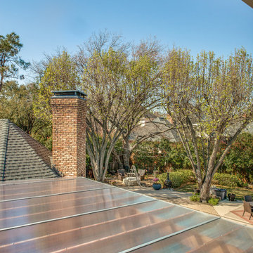 Poolside Pergola with Polygal Cover