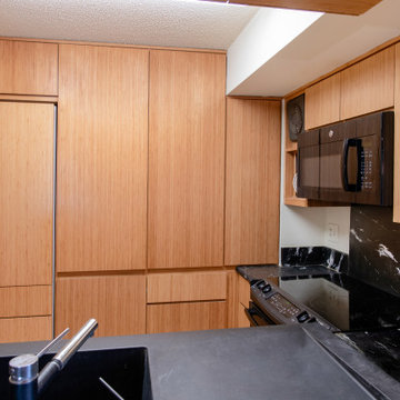 Bamboo Contemporary Kitchen in Arlington, Virginia