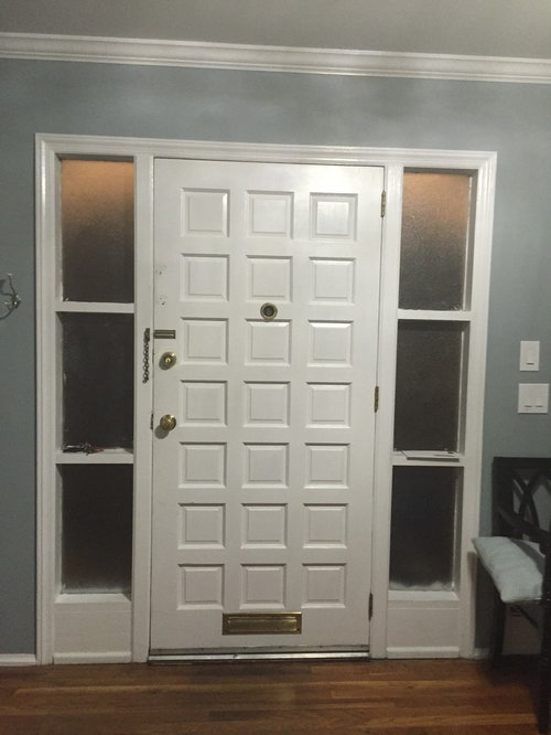 Replacing Foyer Closet Door Anyone Have Any Thoughts On What To Do I Am Also Open Paint Color Suggestions Of Either Or Both Doors Trims Thanks