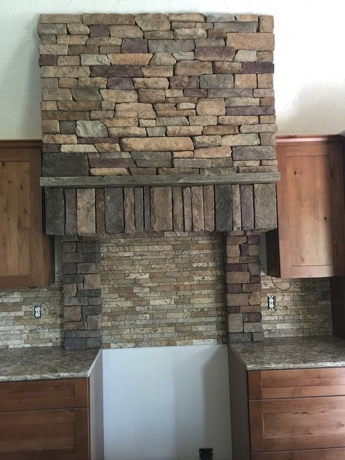 I think the grout on the backsplash is too dark, how can I change it?