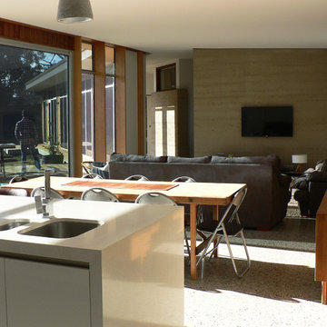Rammed Earth Beach House