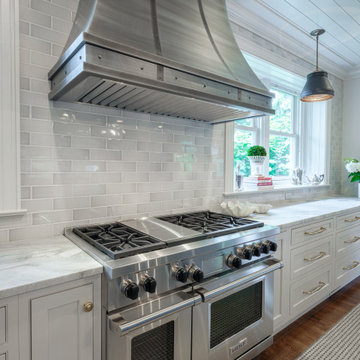 Summit NJ — Plain & Fancy kitchen addition with butler's pantry