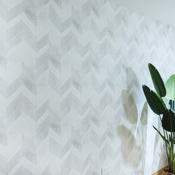Residential Project | Herringbone Wallpaper - Wallpaper