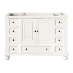 Avanity - Thompson 48" Vanity Only, French White Finish - Bathroom Vanities And Sink Consoles