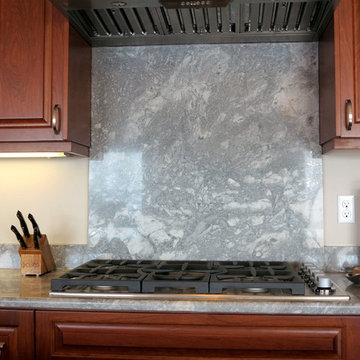 Super White Quartzite Kitchen Countertop