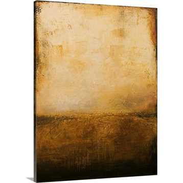 Golden Fortune Wrapped Canvas Art Print, 12"x16"x1.5"
