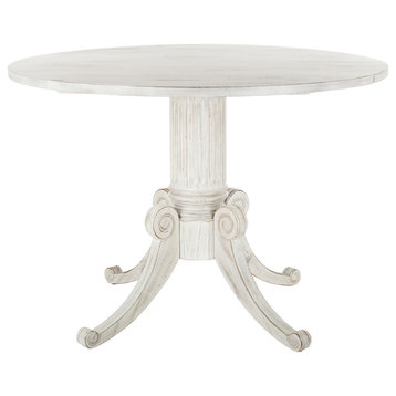 Safavieh Forest Drop Leaf Dining Table, Antique White