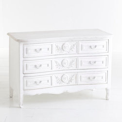 Distressed French Chest - Dressers