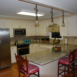 Recent Cabinet Refacing project in Greer - Products