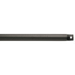 Kichler - Fan Down Rod, 12", Anvil Iron - A ceiling fan support basic, this 12 inch fan down rod accessory features a deep Anvil Iron finish.