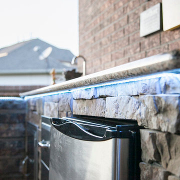 Covered Patio, Outdoor Kitchen: Katy, TX