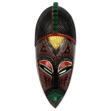 NOVICA Heart Secrets And African Mask
