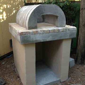 The Eichler Family Wood Fired Brick Pizza Oven in Florida