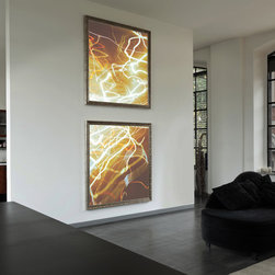 Abstract Prints on Aluminum - Artwork