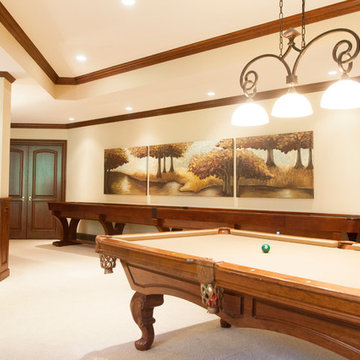 Transitional Family Game Room
